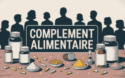 complement alimentaire famille flacons gellules sur table