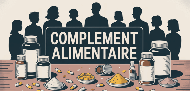 complement alimentaire famille flacons gellules sur table