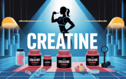 creatine poudre gummies femme sportive plan de travail