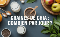 Table petit déjeuner famille avec graines de chia combien par jour