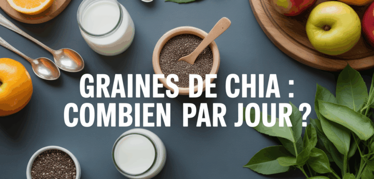 Table petit déjeuner famille avec graines de chia combien par jour
