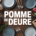 pommes de terre cuites sur table familiale moderne