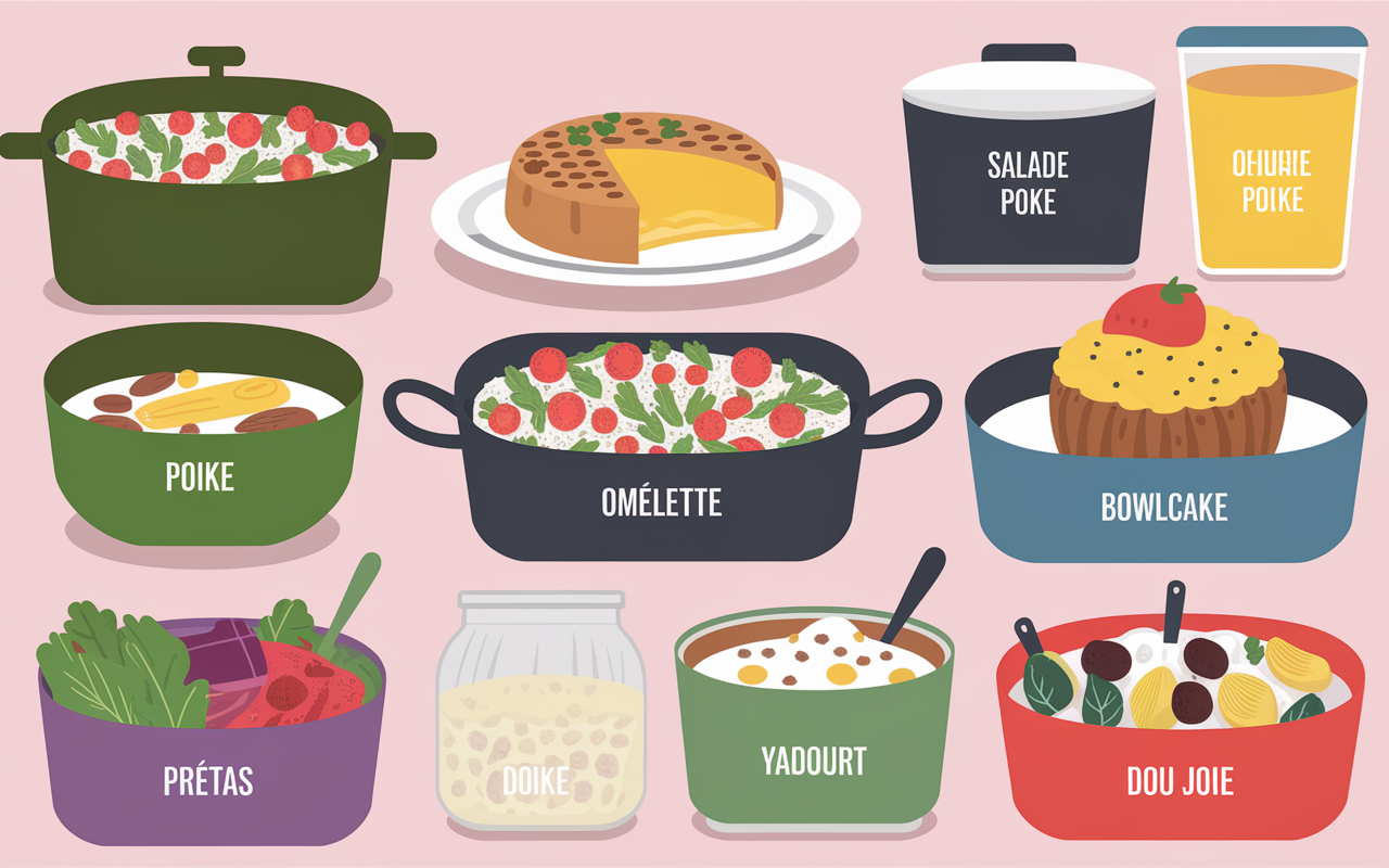 Batch cooking repas riches en protéines facile