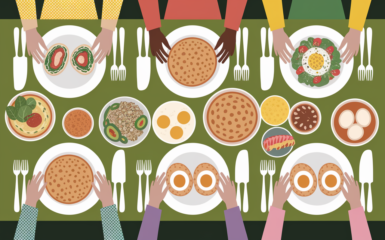 cuisine familiale plats riches en proteines