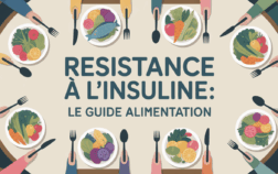 table familiale avec assiettes pour resistance a l'insuline