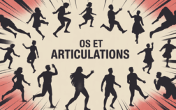 illustration personnes tous ages os articulations