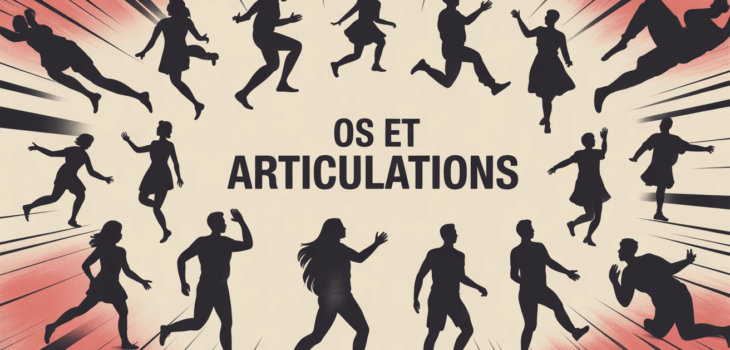 illustration personnes tous ages os articulations