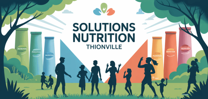 Solutions Nutrition Thionville, familles au parc produits nutrition
