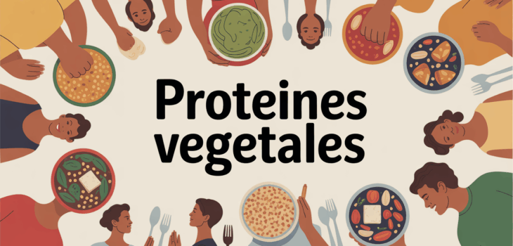 grand repas proteines vegetales famille