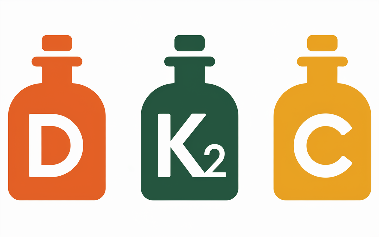 tableau pictogrammes vitamines os articulations