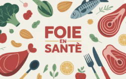 table conviviale aliments bons pour le foie