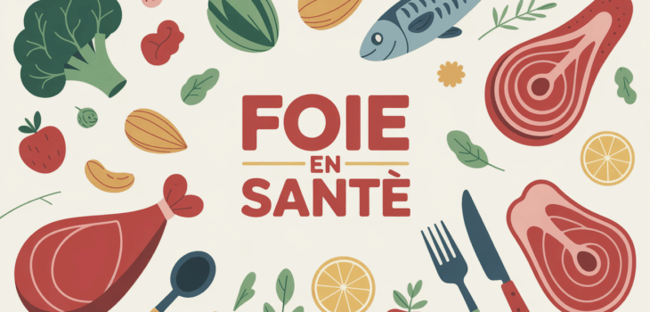 table conviviale aliments bons pour le foie
