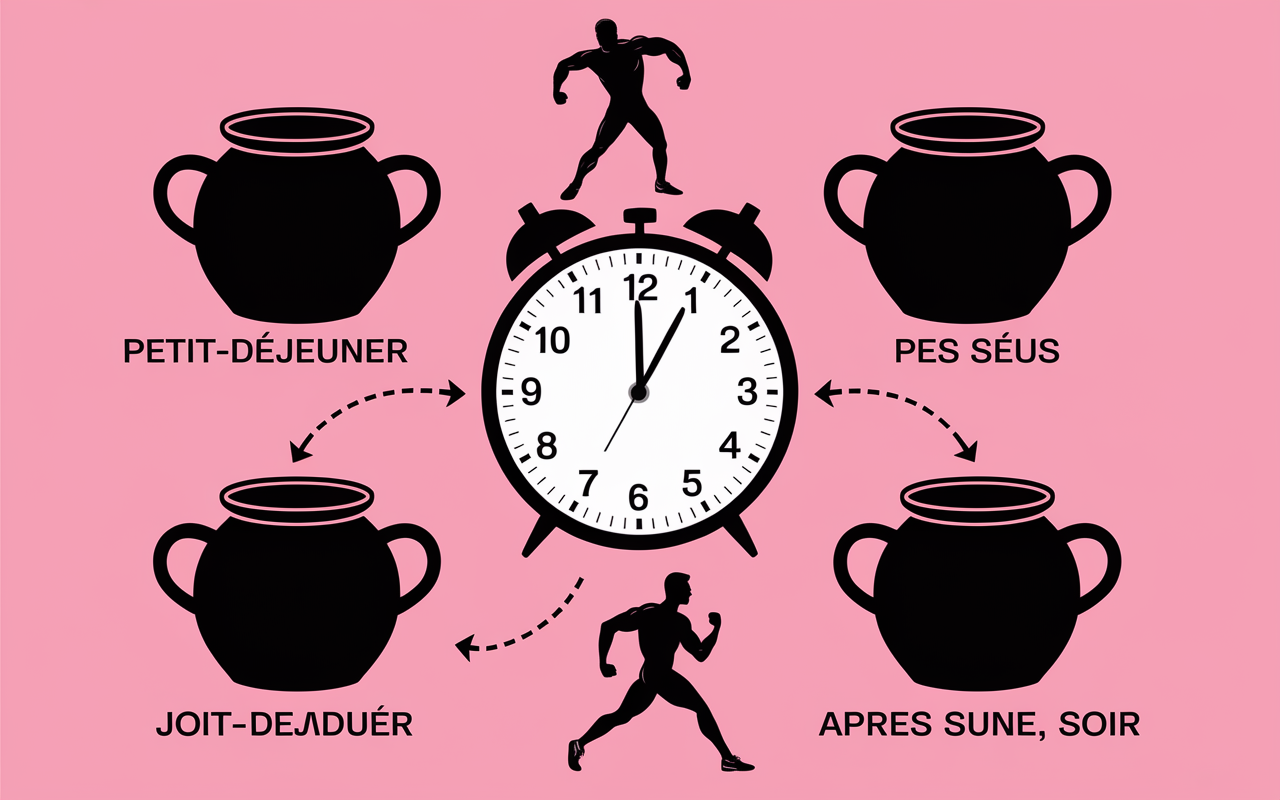 horloge supplements musculation timing prise et profils