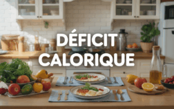 deficit calorique table aliments sains ambiance chaleureuse