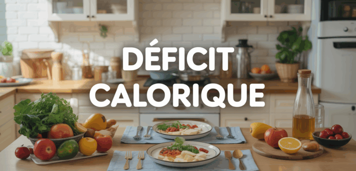 deficit calorique table aliments sains ambiance chaleureuse