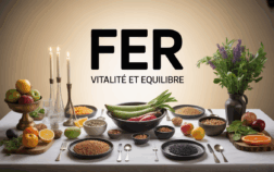 table familiale aliments fer vitalité équilibre