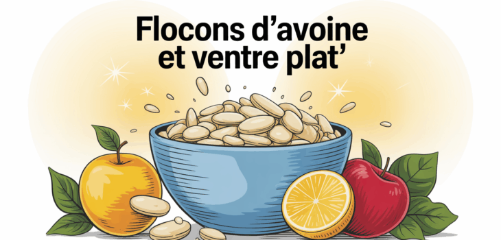 bol flocons avoine fruits frais perte graisse abdominale