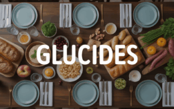Table conviviale riche en glucides pain riz fruits legumes
