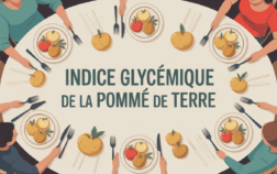 Indice glycémique pomme de terre autour d'une table familiale