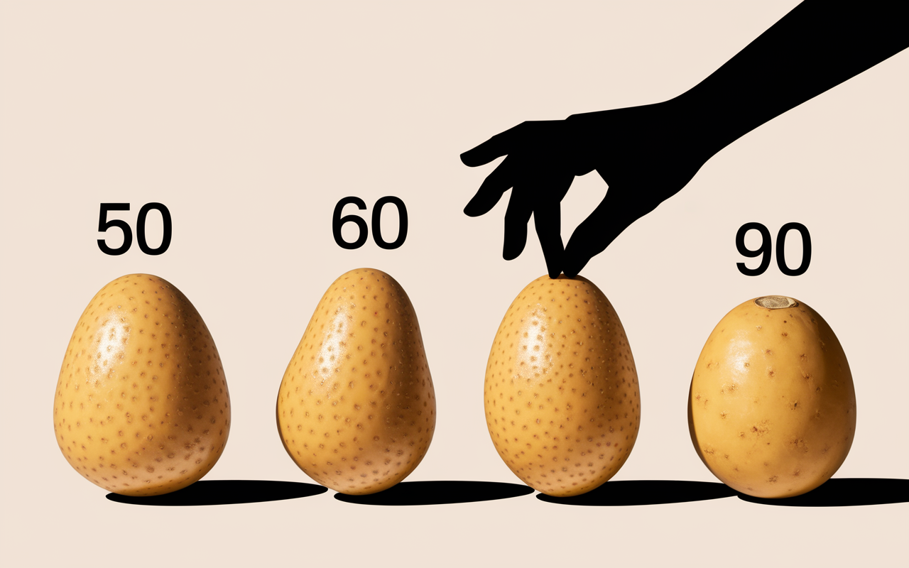 Tableau IG pommes de terre selon la cuisson
