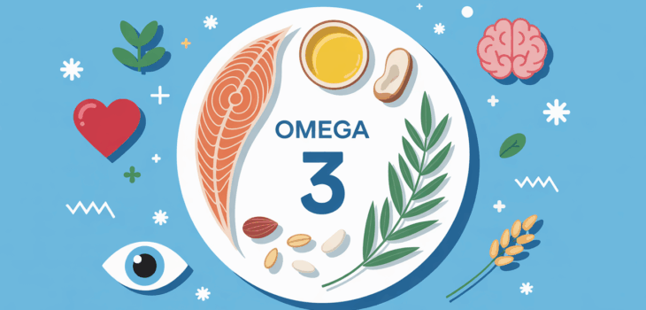 Omega 3 poisson huile noix coeur cerveau oeil