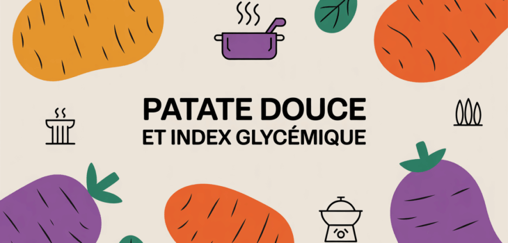 Patate douce orange et violette, modes cuisson vapeur eau four, index glycémique