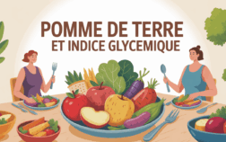 Assiette saine pommes de terre indice glycémique table famille