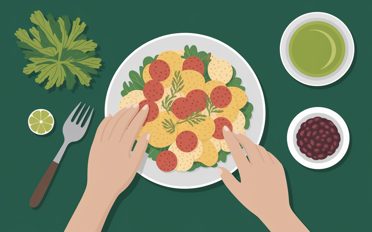 Préparation salade pommes de terre froide IG bas