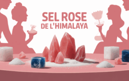 table familiale cristaux sel rose himalaya