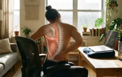 personne assise schema grand dorsal posture dos