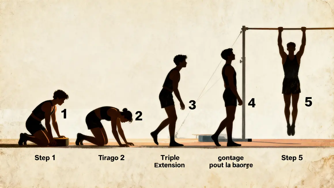 phases power snatch sequencee du mouvement