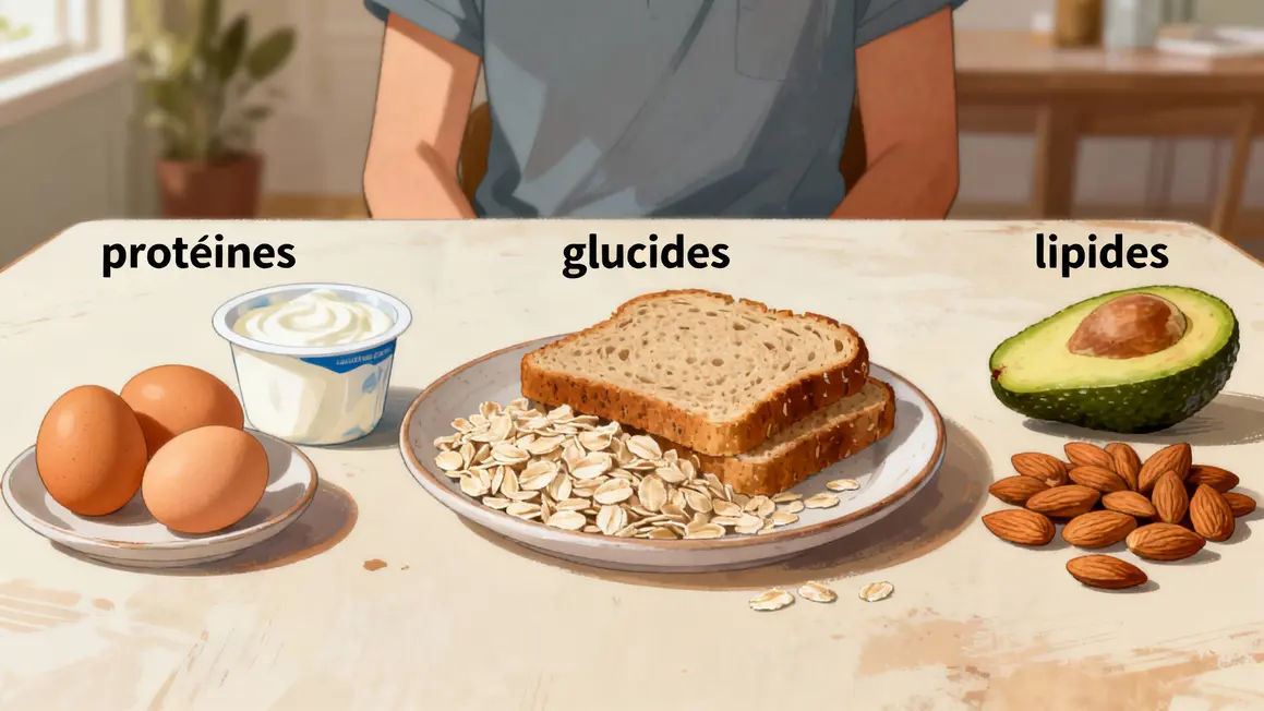 Protéines glucides lipides sèche musculaire