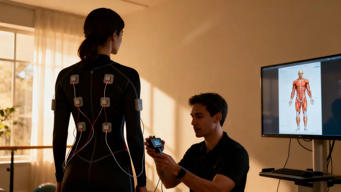 Réglage électrostimulation Miha Bodytec coach salle