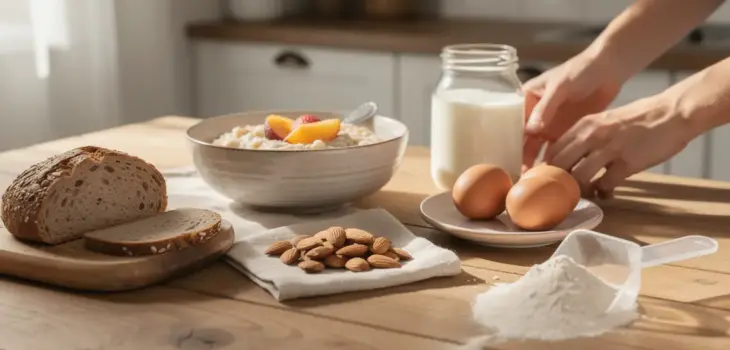 Petit déjeuner protéiné pour sèche musculaire