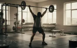 power snatch dans salle de sport moderne