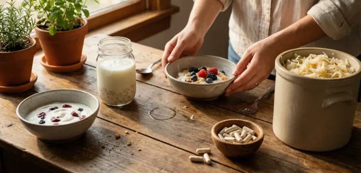 aliments fermentes probiotiques yaourt kefir choucroute energie