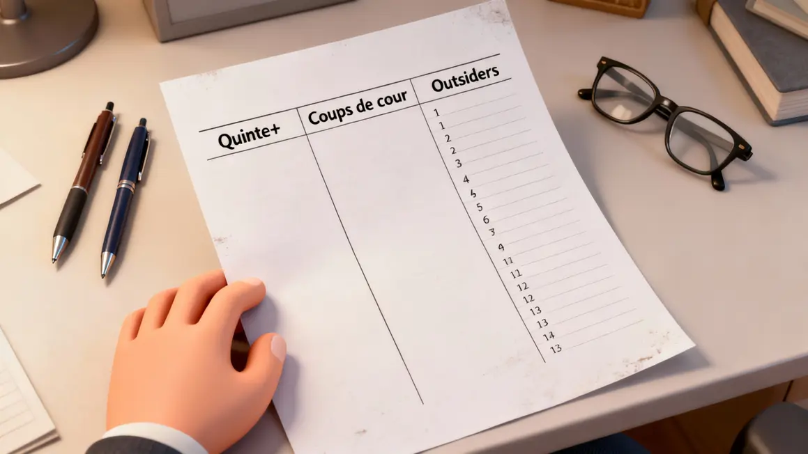 structure pronostics gazette quinté outsider