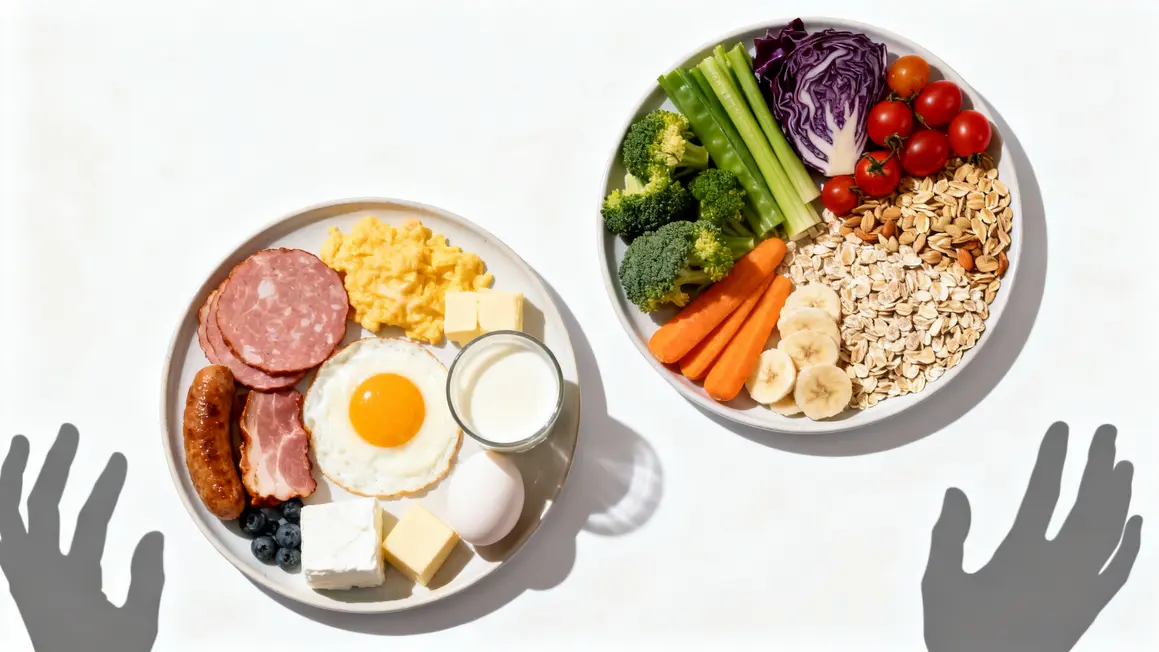 Deux assiettes régime Dukan risques