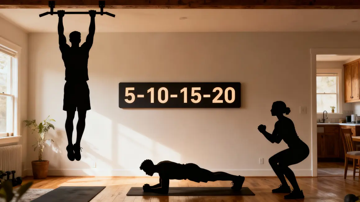 AMRAP WOD Cindy à la maison