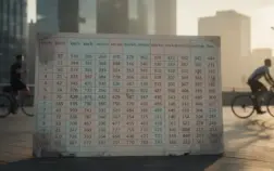 Tableau km/h min/km visuel joggeurs cyclistes urbain
