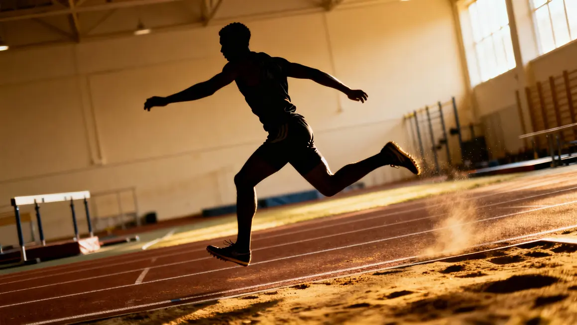 Silhouette sportive mollets courts explosivite