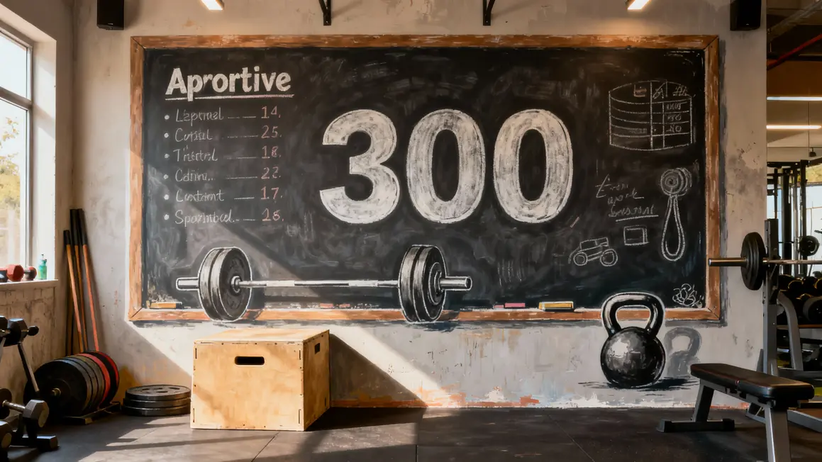 WOD 300 liste exercices équipement