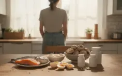 femme devant fenetre aliments riches vitamine d