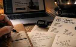 Coach en nutrition formation : carnet exercices, balance et e-learning pour choisir sa formation