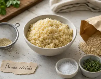 Quinoa : féculent en cuisine, pseudo-céréale en botanique