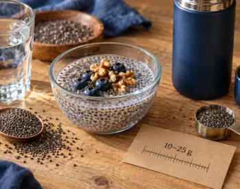 Graines de chia : la dose quotidienne idéale pour maximiser vos bienfaits sans risque digestif