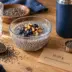 Quelle quantite de graines de chia par jour : 10–25 g, chia et pudding, verre d’eau
