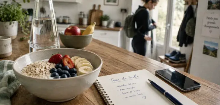 Bruler les graisses ventre : tour de taille et petit-déjeuner sain